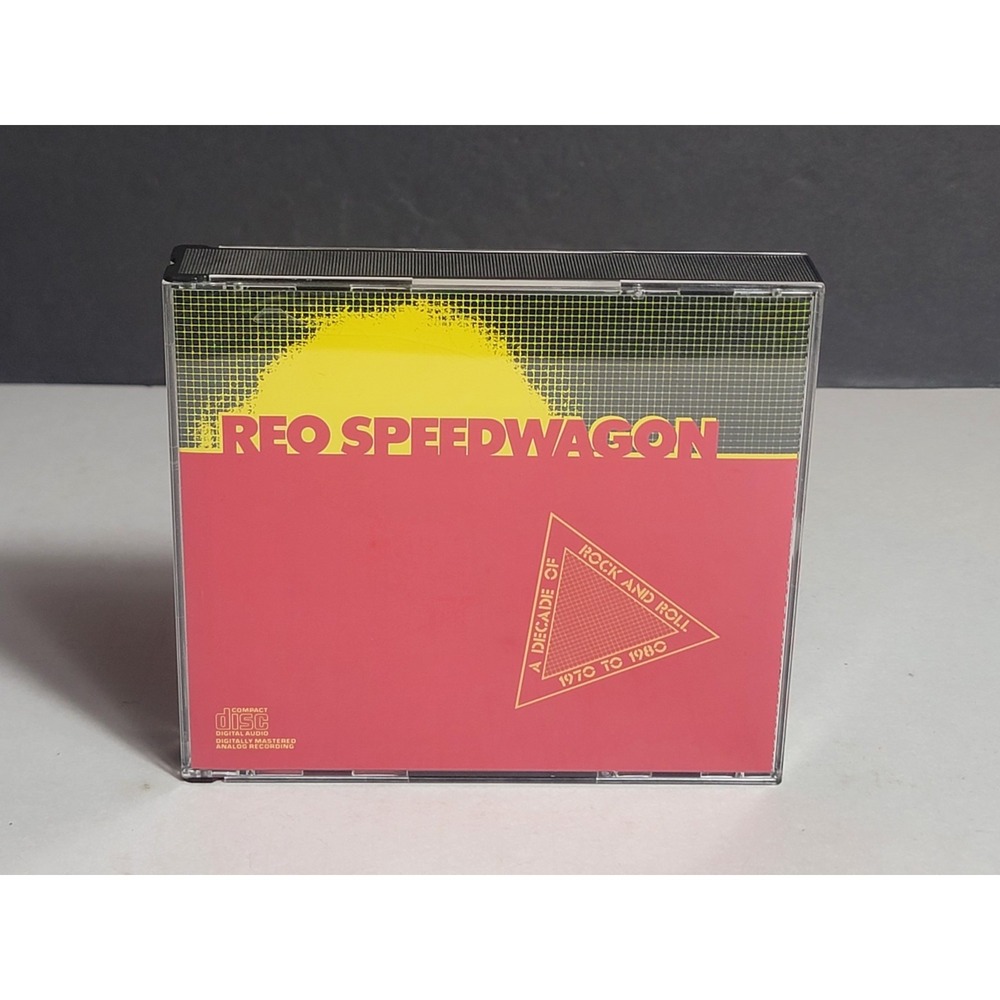 REO Speedwagon A Decade of Rock And Roll 1970-1980 2 CD Set The Hits 1988 Epic